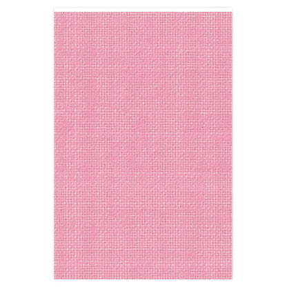 Pastel Rose Pink: Denim-Inspired, Refreshing Fabric Design - Wrapping Paper