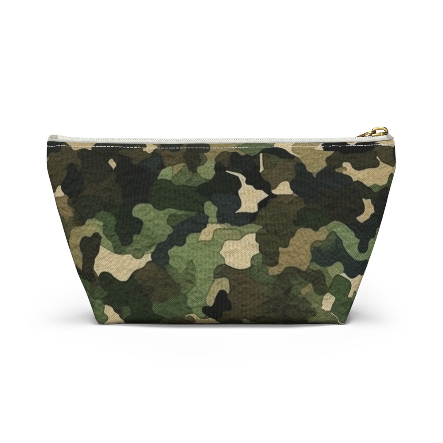 Classic Camo | Camouflage Wrap | Traditional Camo - Accessory Pouch w T-bottom