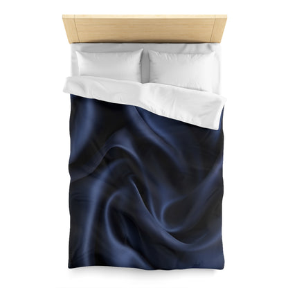 Blue Silk, Microfiber Duvet Cover