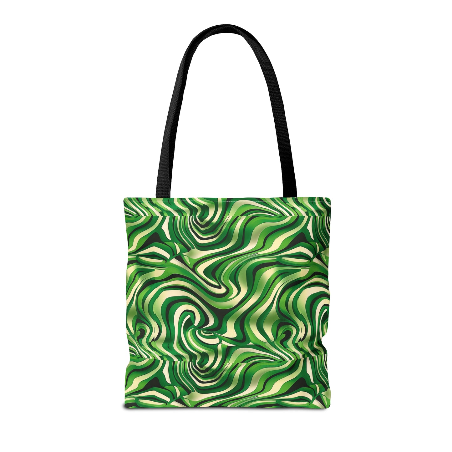 Disco Zebra Green - Tote Bag (AOP)