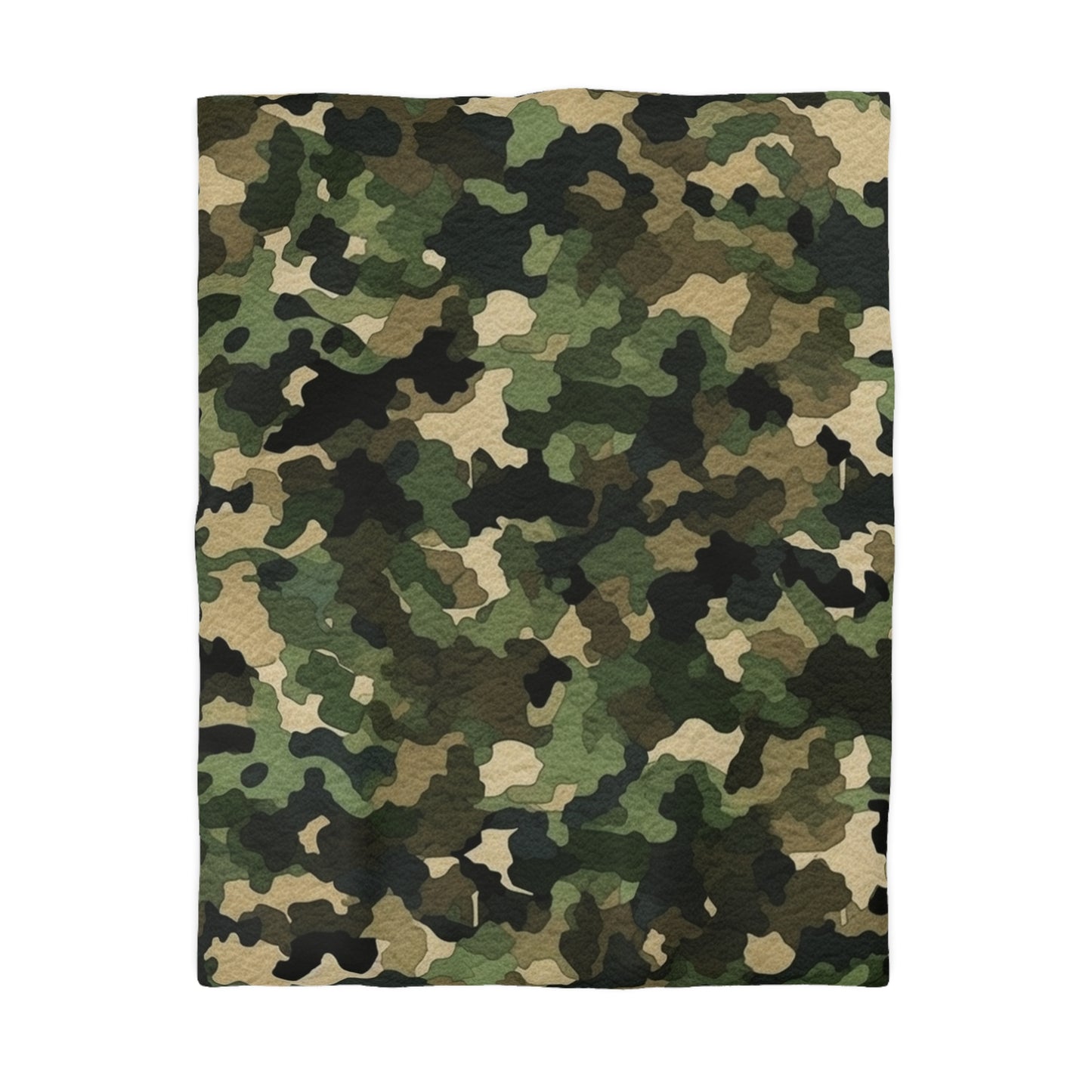 Classic Camo | Camouflage Wrap | Traditional Camo - Microfiber Duvet Cover