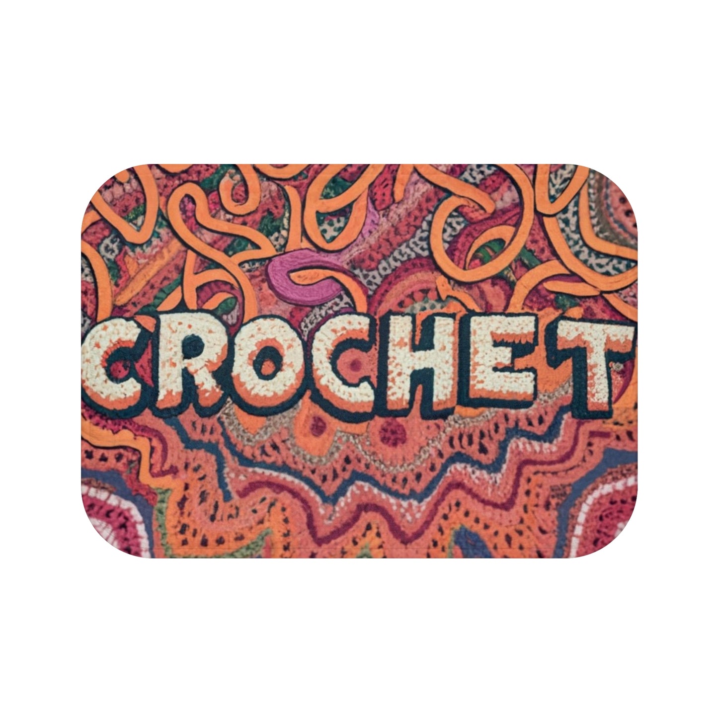 Crochet Hobby Lover Gift - Bath Mat