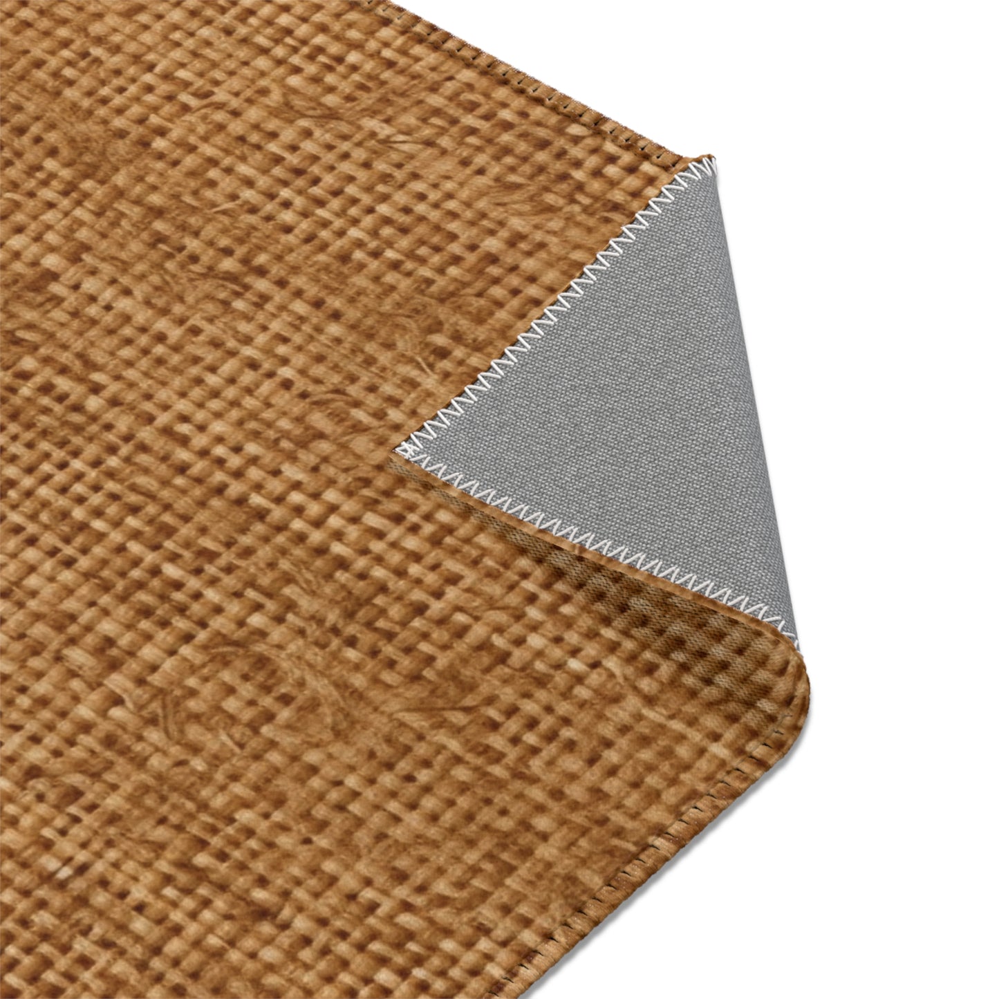 Brown Light Chocolate: Denim-Inspired Elegant Fabric - Area Rugs