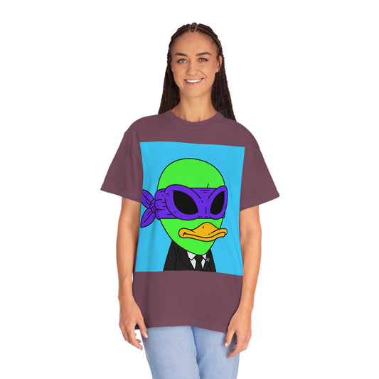 Alien Visitor 751Galactic - Camiseta unisex teñida en prenda