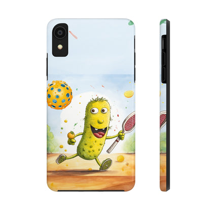 Pickleball Play: Pickle Sport Action Game, Fast Dink Ball - Tough Phone Cases