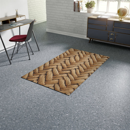 Jute Herringbone Chunky - Dobby Rug