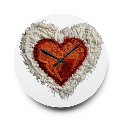 Valtentine Heart - Acrylic Wall Clock