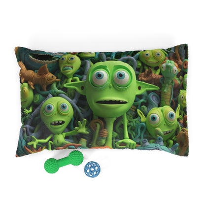 Toy Alien Story Space Character Galactic UFO Anime Cartoon - Dog & Pet Bed