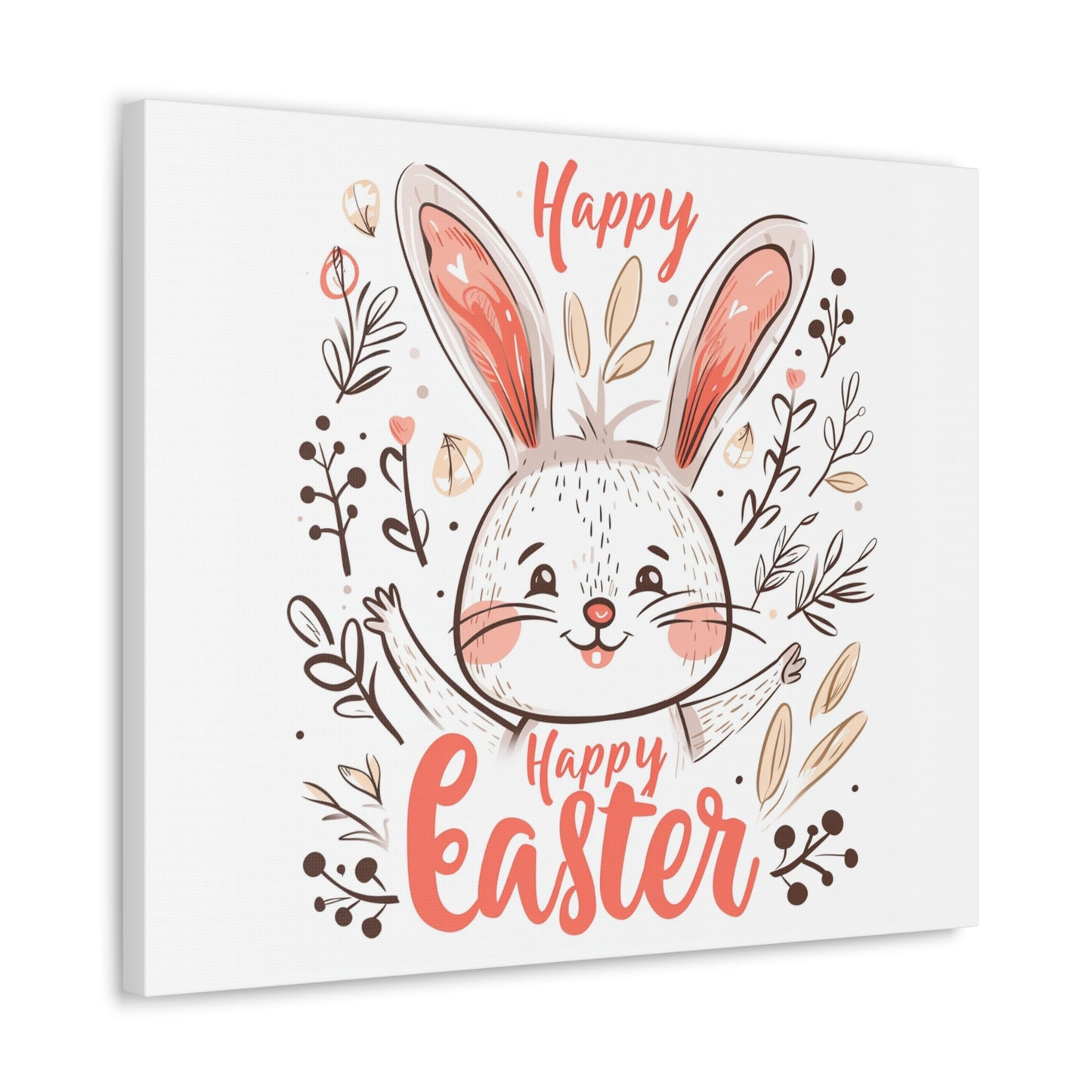 Happy Easter Bunny, Canvas Gallery Wraps