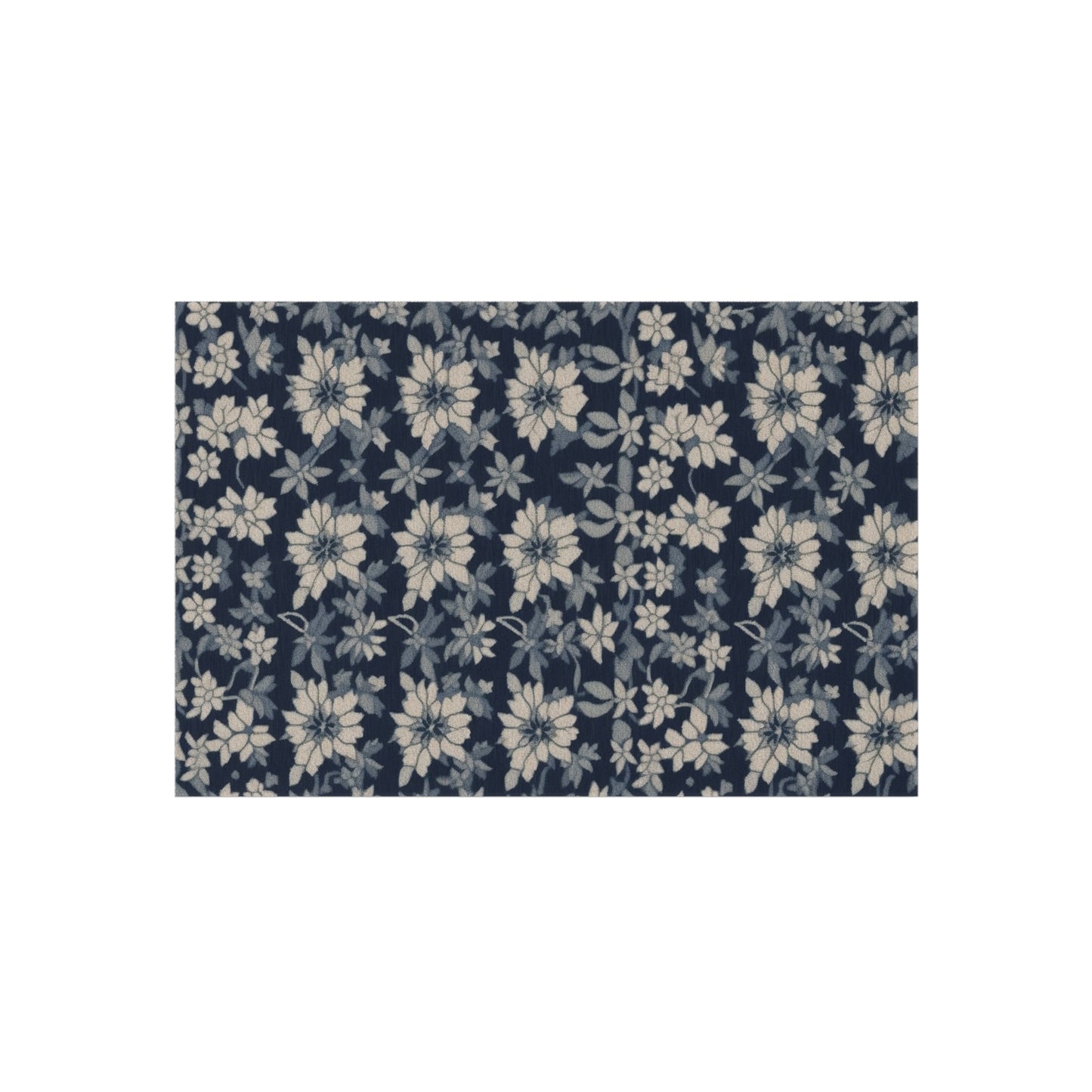 Cassidy-Inspired Floral Indoor/Outdoor Rug - Large, Washable Area Rugs or Door Mat