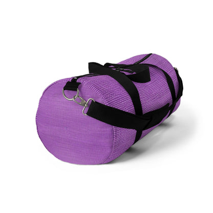 Hyper Iris Orchid Red: Denim-Inspired, Bold Style - Duffel Bag