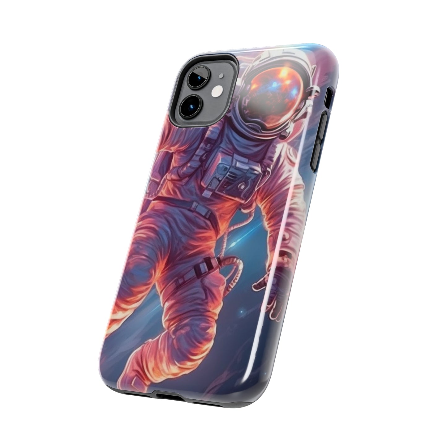 Astronaut Outer Space - Galaxy Starfield Art - Tough Phone Cases