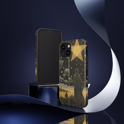 The Star Tarot Card - Symbol of Faith and Optimism - Tough Phone Cases