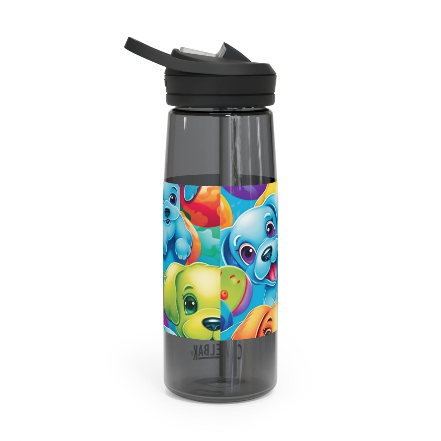 Happy Puppy & Dog Design - Vivid and Eye-Catching - CamelBak Eddy®  Water Bottle, 20oz\25oz