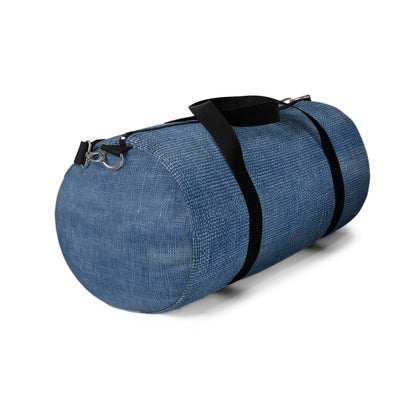 Outdoor Bass Boat Style - Denim Design Artwork - Duffel Bag