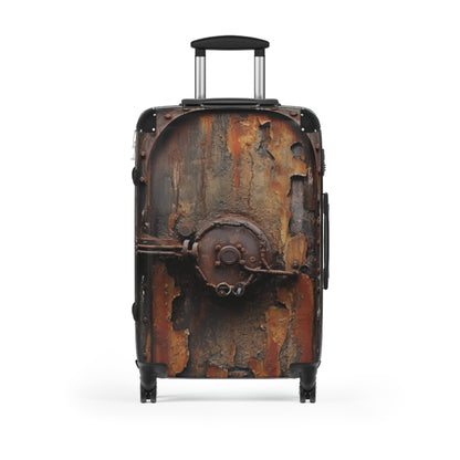 Steampunk Rusted Heavy Metal Door - Suitcase