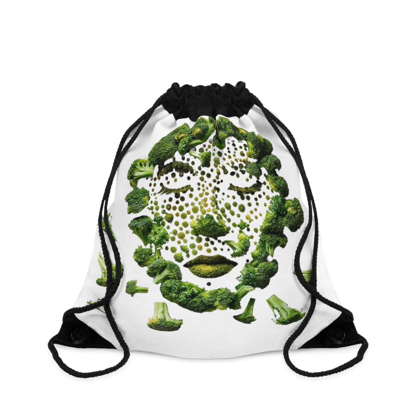 Broccoli Freckles, Drawstring Bag