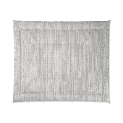 Chic White Denim-Style Fabric, Luxurious & Stylish Material - Comforter