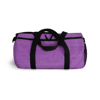 Hyper Iris Orchid Red: Denim-Inspired, Bold Style - Duffel Bag