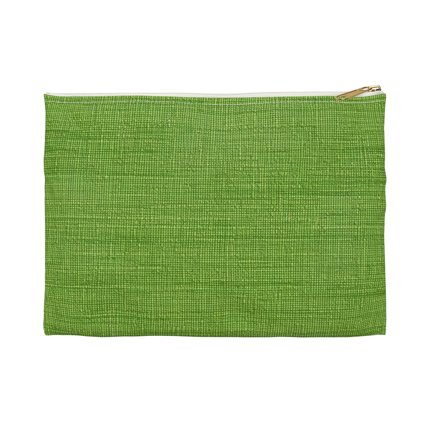 Estilo vaquero verde oliva: tela texturizada y sin costuras - Bolsa para accesorios 