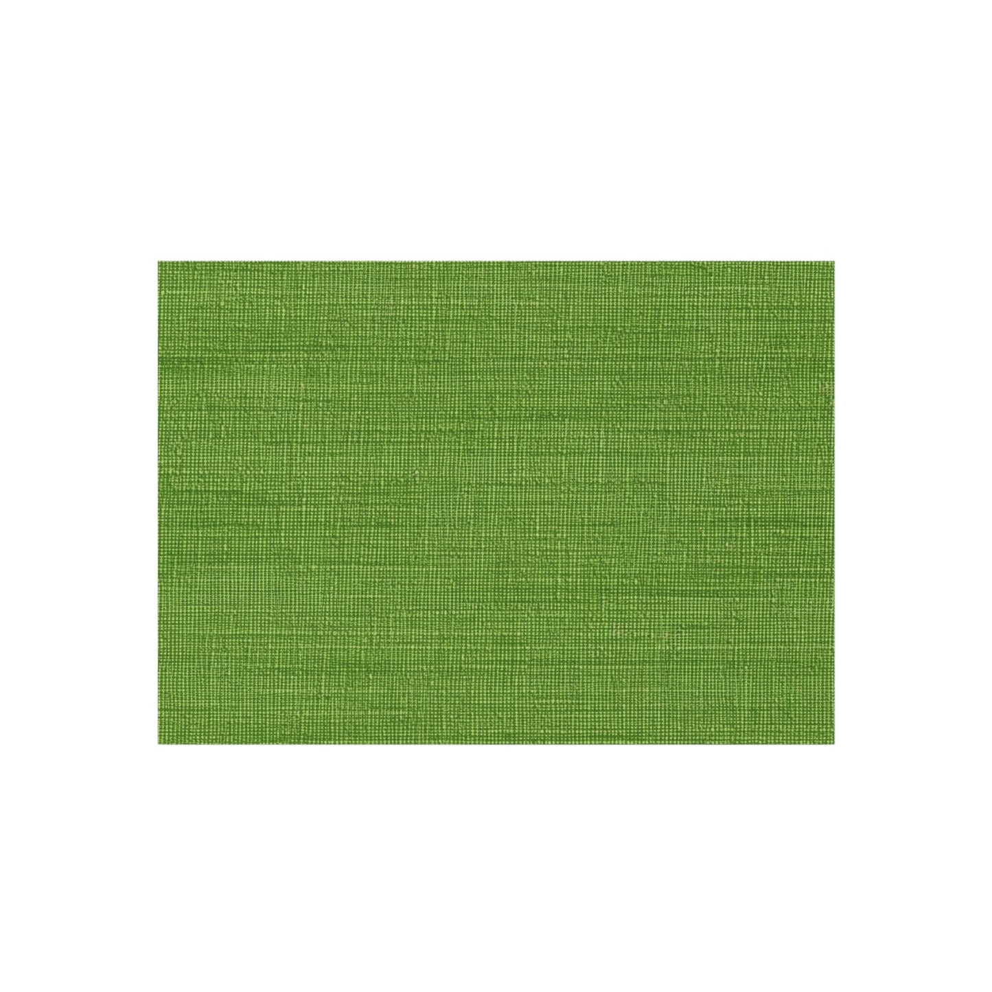 Olive Green Denim-Style: Seamless, Textured Fabric - Outdoor Rug