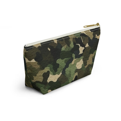 Classic Camo | Camouflage Wrap | Traditional Camo - Accessory Pouch w T-bottom