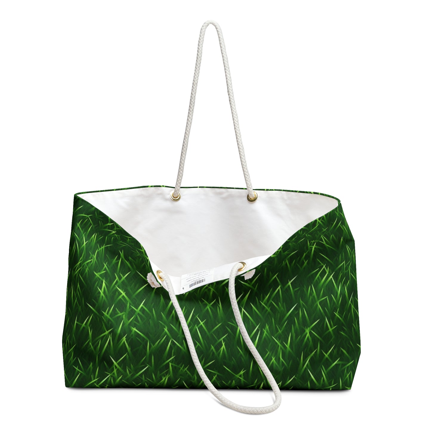 Touch Grass Indoor Style Outdoor Green Artificial Grass Turf - Weekender Bag