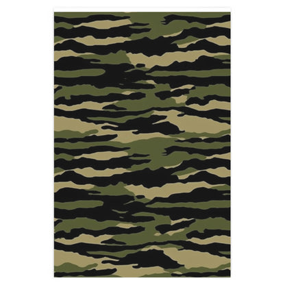 Tiger Stripe Camouflage: Military Style - Wrapping Paper