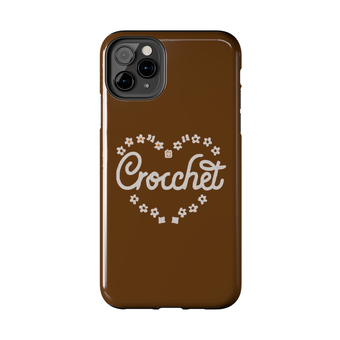 Crochet Heart Hobby Passion Gift Love Design - Tough Phone Cases