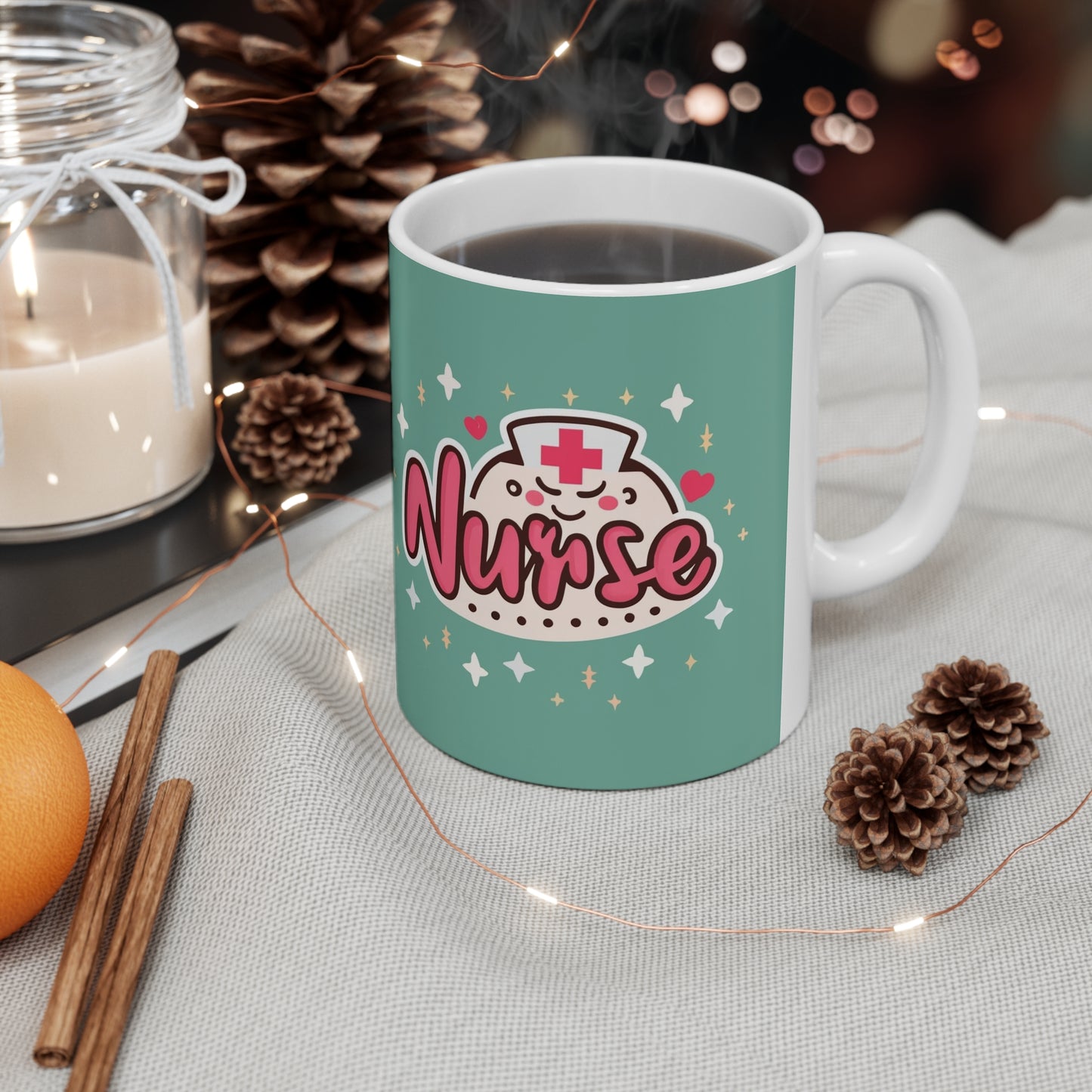 Anime Nurse Kawaii - Ceramic Mug 11oz