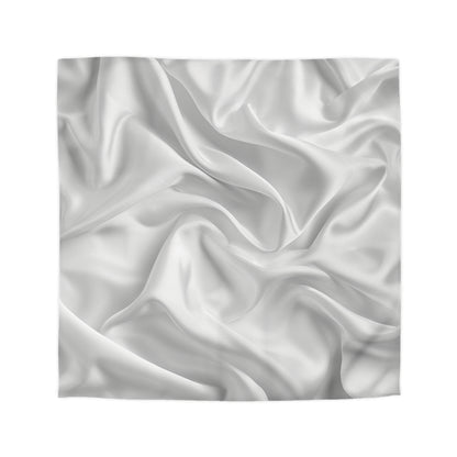 White Silk, Microfiber Duvet Cover