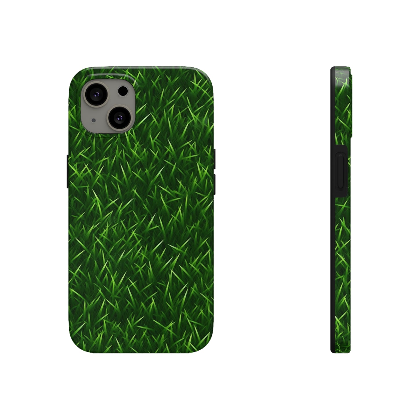 Touch Grass Indoor Style Outdoor Green Artificial Grass Turf - Tough Phone Cases