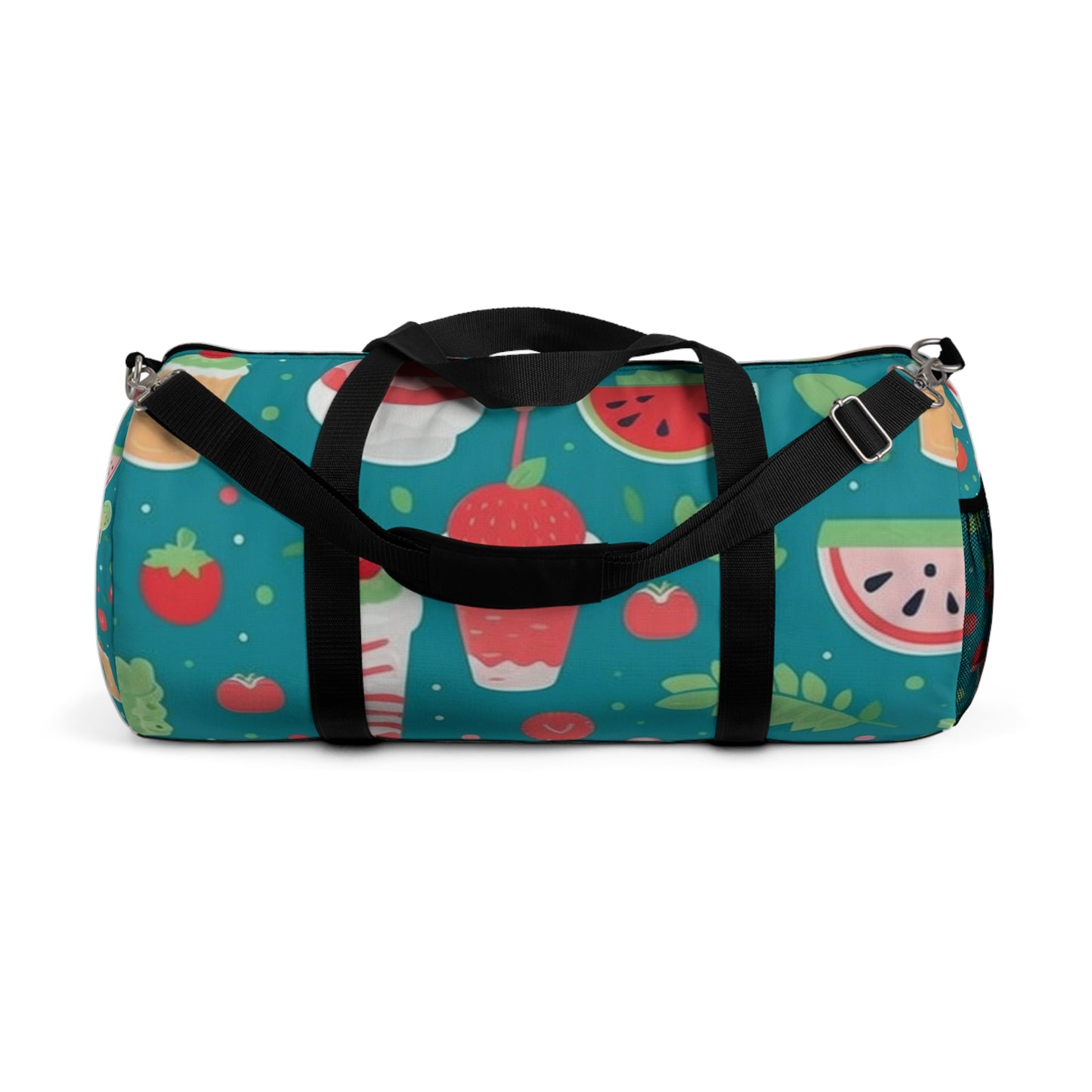 Quirky Summer Food Watermelon Ice Cream Cocktail Pattern Duffel Bag