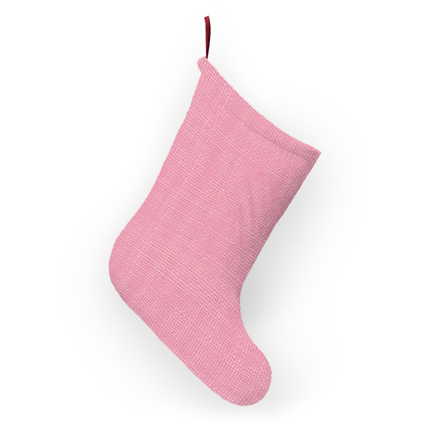 Pastel Rose Pink: Denim-Inspired, Refreshing Fabric Design - Christmas Stockings