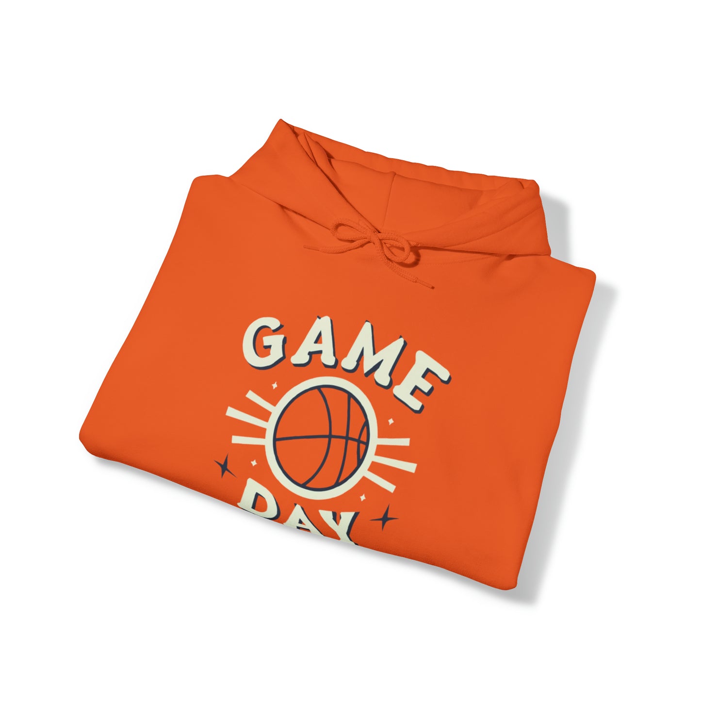 Retro B-Ball Shine - Celebración del día del juego de baloncesto Old School - Sudadera con capucha unisex Heavy Blend™