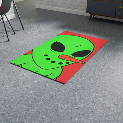 Veggie Visi Alien Vegetable Visitor Dobby Rug