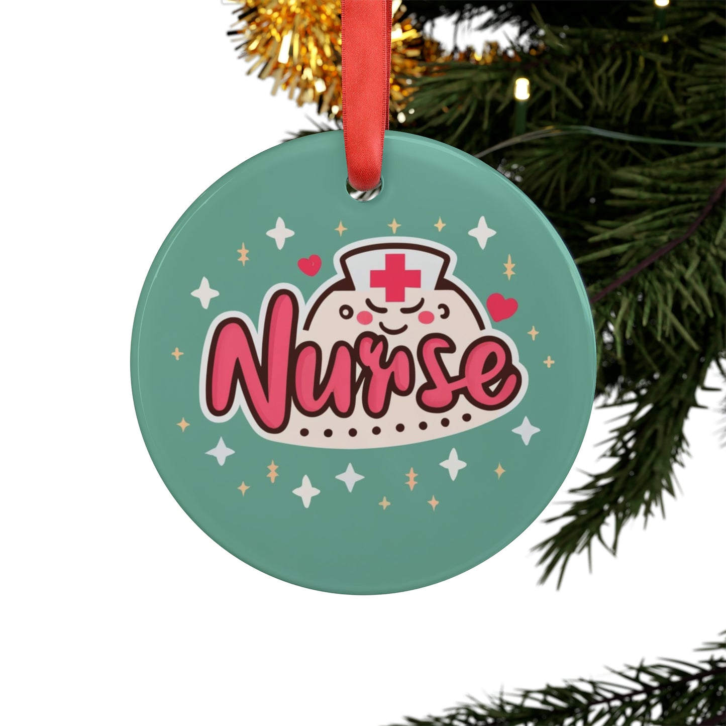 Anime Nurse Kawiaa - Acrylic Ornament with Ribbon