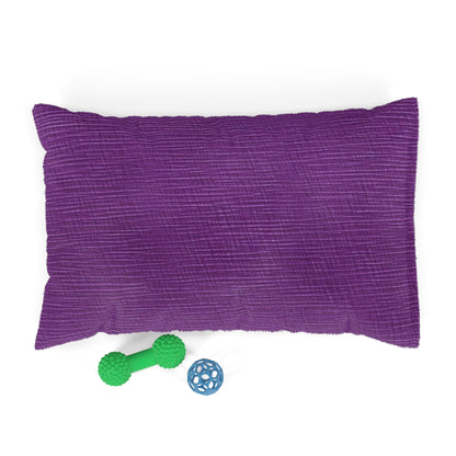 Violet/Plum/Purple: Denim-Inspired Luxurious Fabric - Dog & Pet Bed