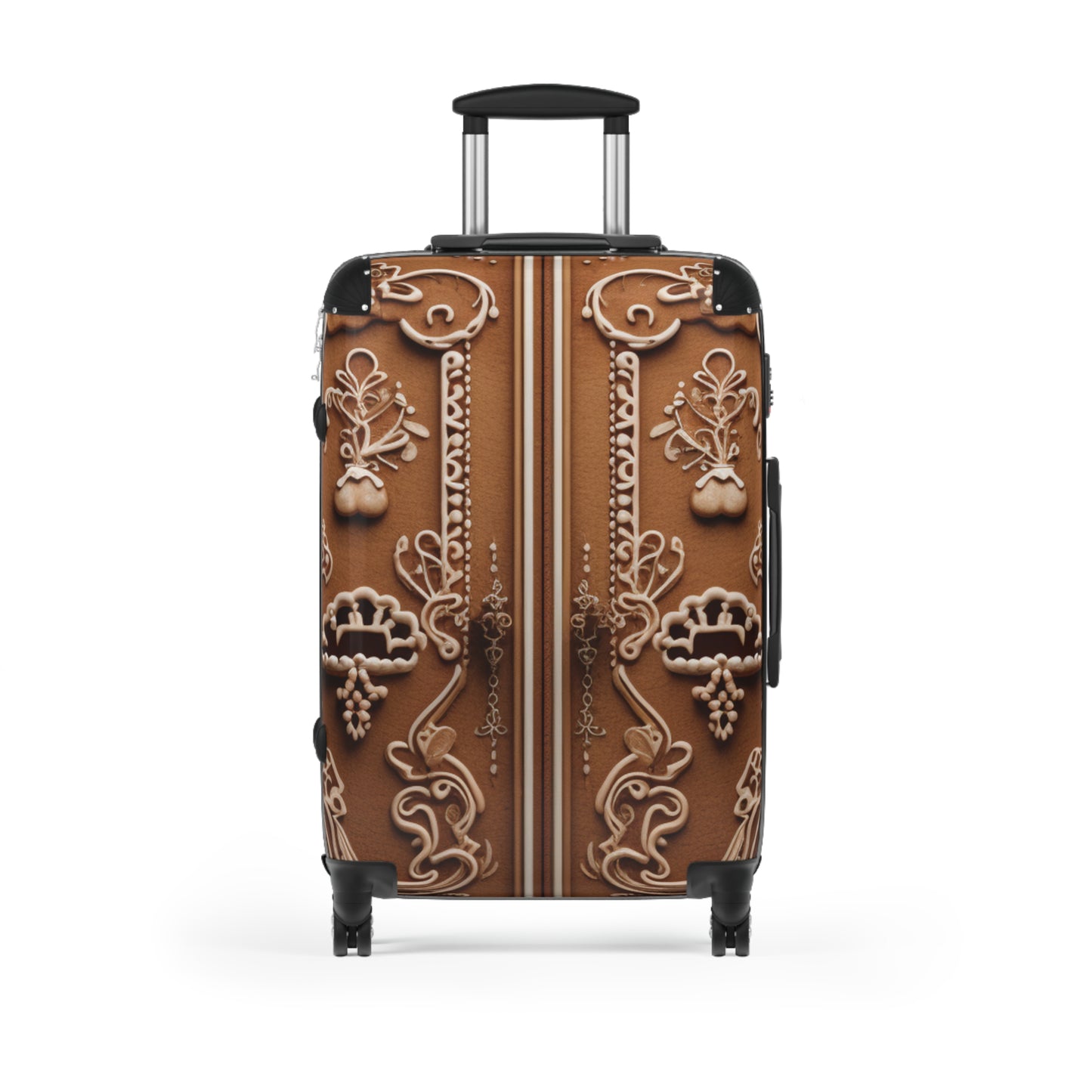 Ornate Gingerbread Carved Wood Door - Suitcase