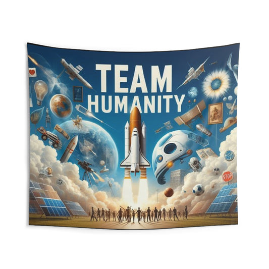 Team Humanity, Battle Operation - Indoor Wall Tapestries