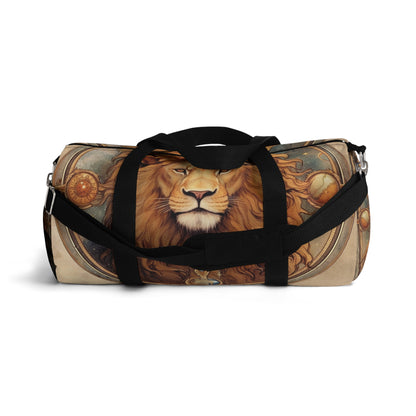 Astrological Leo Sign Vibrant Celestial Cosmic Zodiac - Duffel Bag