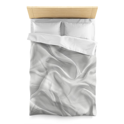 White Silk, Microfiber Duvet Cover