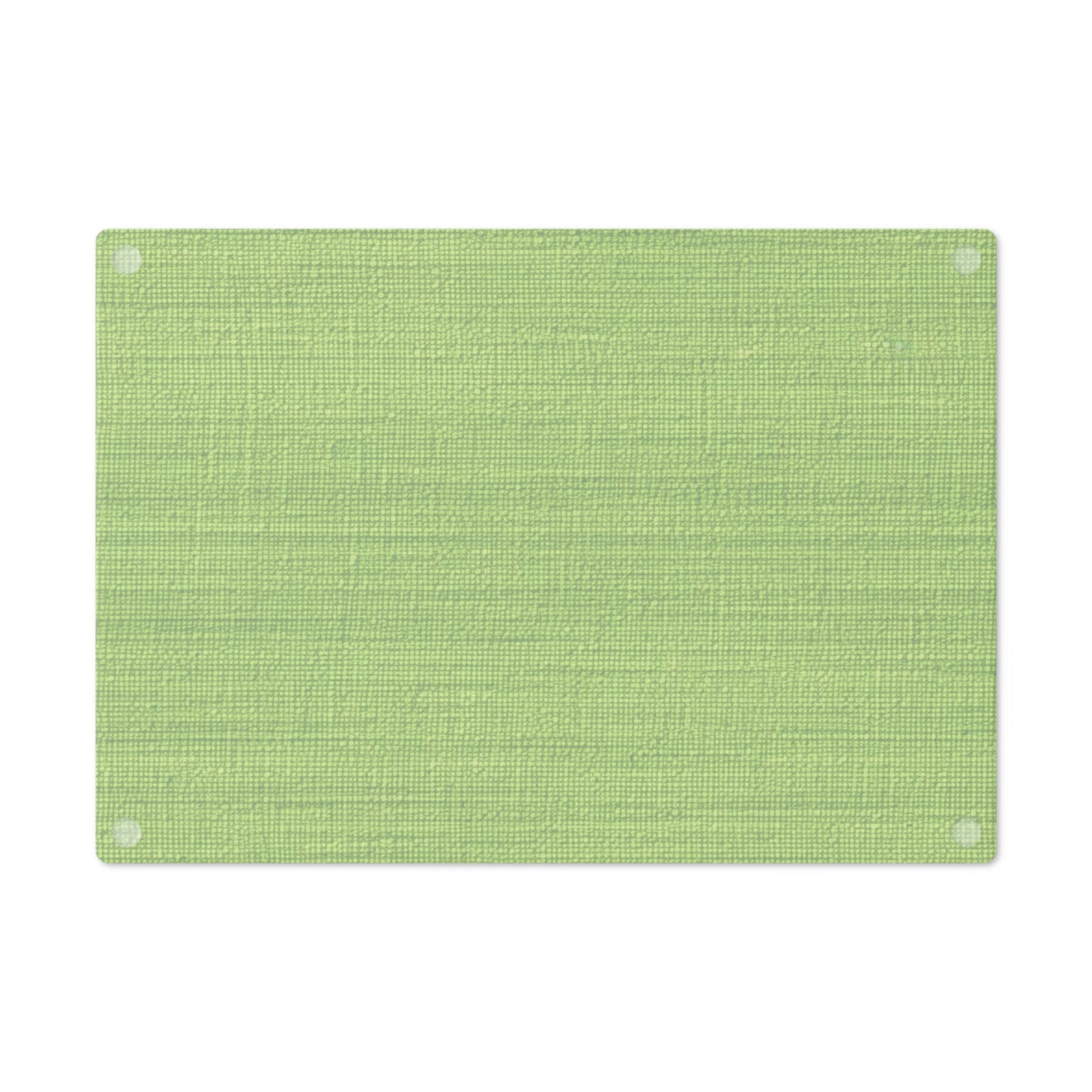 Lush Grass Neon Green: Denim-Inspired, Springtime Fabric Style - Cutting Board