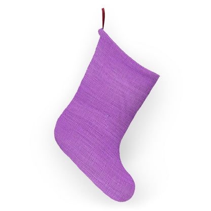 Hyper Iris Orchid Red: Denim-Inspired, Bold Style - Christmas Stockings