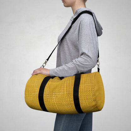 Radiant Sunny Yellow: tela de verano inspirada en la mezclilla - Bolsa de lona 