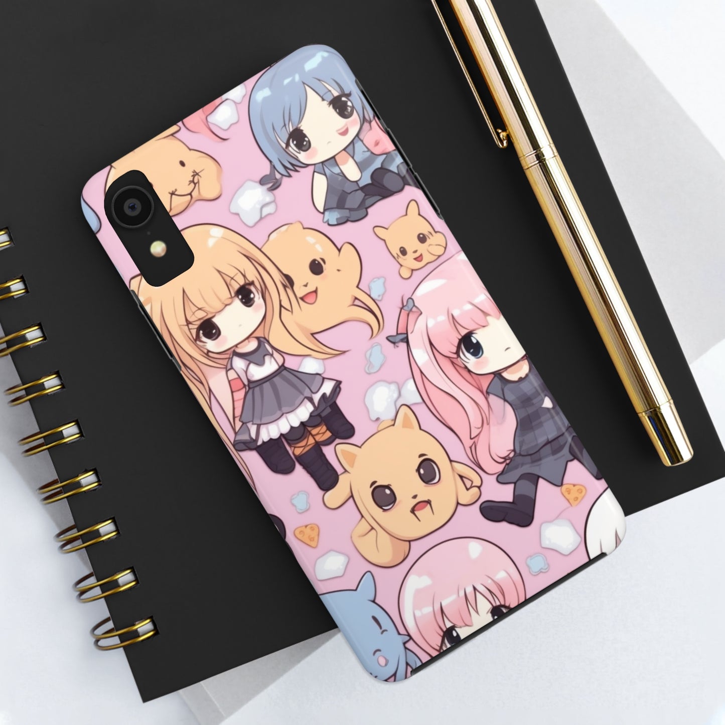 Kawaii Anime Girls: Cute and Adorable Manga Inspired Design - Tough Phone Cases