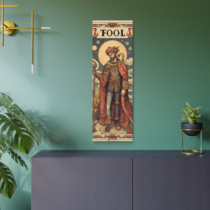 Expressive Tarot - 'The Fool' Card Artistic Reading Symbol - Metal Art Sign