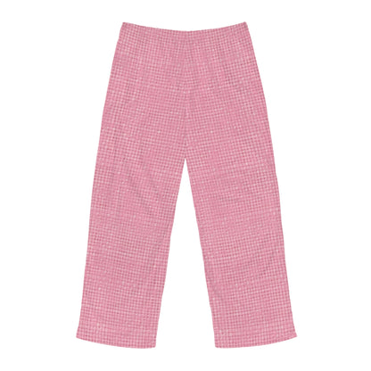 Pastel Rose Pink: Denim-Inspired, Refreshing Fabric Design - Men's Pajama Pants (AOP)