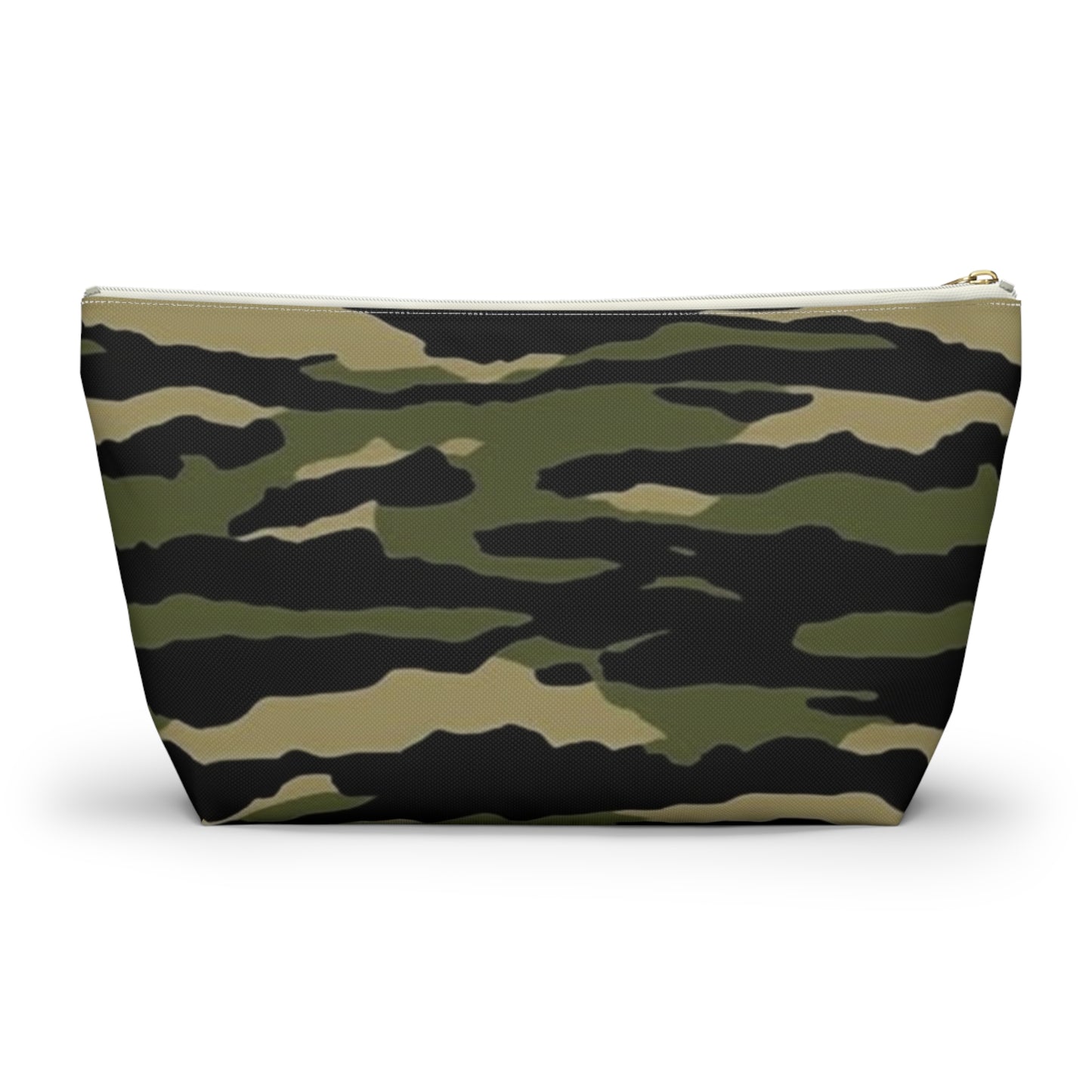 Tiger Stripe Camouflage: Military Style - Accessory Pouch w T-bottom