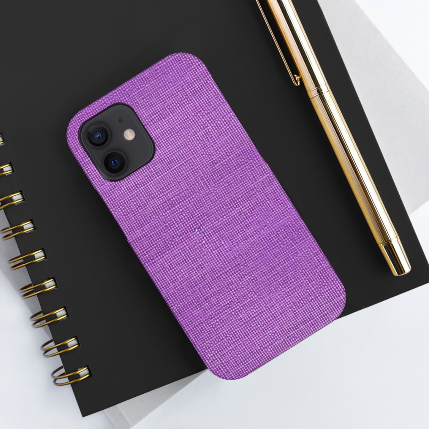 Hyper Iris Orchid Red: Denim-Inspired, Bold Style - Tough Phone Cases